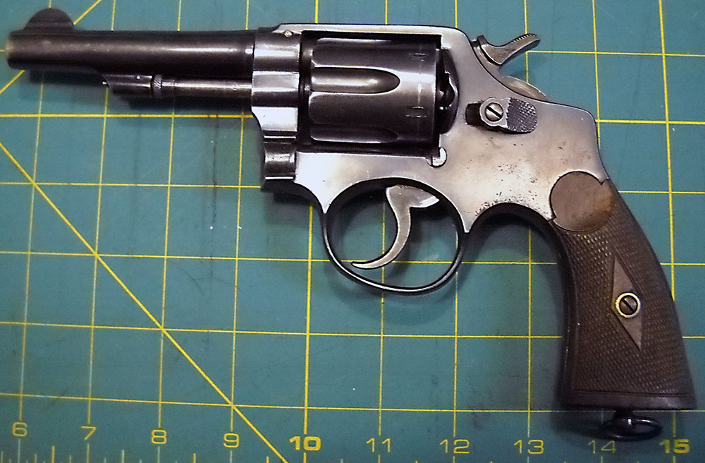 TAC revolver, left side